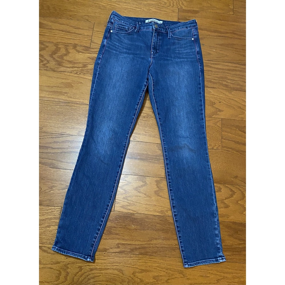 Athleta Womens Jeans 8 Skinny Blue Sculptek Denim Stretch Excellent Condition